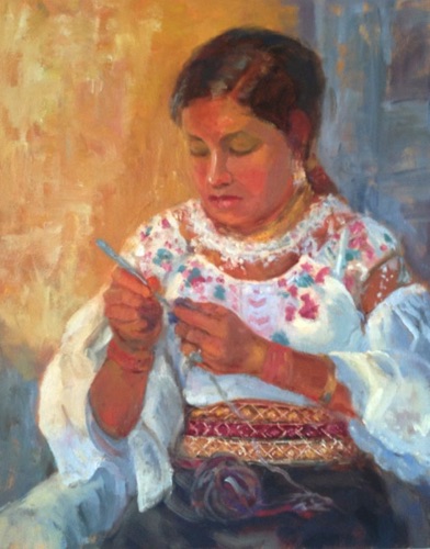 Cecilia Crocheting
50 x 40
$590 Cecilia Crocheting
50 x 40
$590